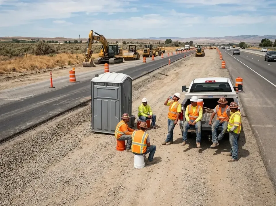 highway-road-construction-crew-007 — frequently asked questions, Porta Potty and Restroom Rentals in Marion, MS